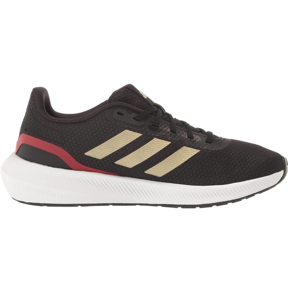 adidasRunfalcon3.0CoreBlack/GoldMetallic/BetterScarletMen's👨🏻RunningShoe👟Sz11 - Picture 12 of 13